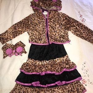 Kids Cheetah Costume